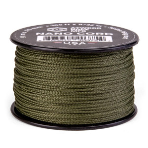 Atwood Rope Nano Cord .75mm - Olive Drab Atwood Rope Nano Cord .75mm - Olive Drab