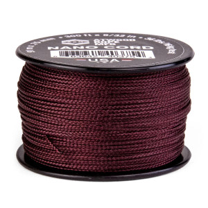 Atwood Rope Nano Cord .75mm - Maroon Atwood Rope Nano Cord .75mm - Maroon