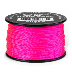 Atwood Rope Nano Cord .75mm - Hot Pink Atwood Rope Nano Cord .75mm - Hot Pink