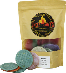 Uncle Tommy’s Stuff Fire Starten Stuff 15pc Bag Uncle Tommy’s Stuff Fire Starten Stuff 15pc Bag