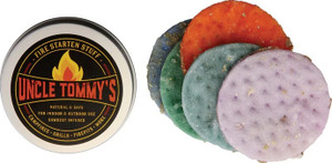 Uncle Tommy’s Stuff Fire Starten Stuff 5pc Tin Uncle Tommy’s Stuff Fire Starten Stuff 5pc Tin