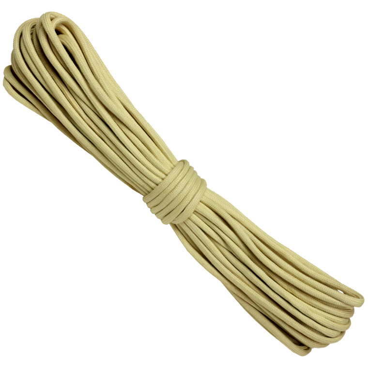 Kevlar Aramid 550 Paracord -7 Strand 1250 lb. - 50' Yellow