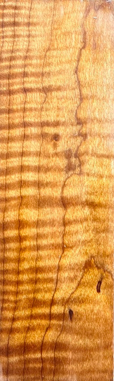 Knife Handle Blanks Roasted Curly Maple