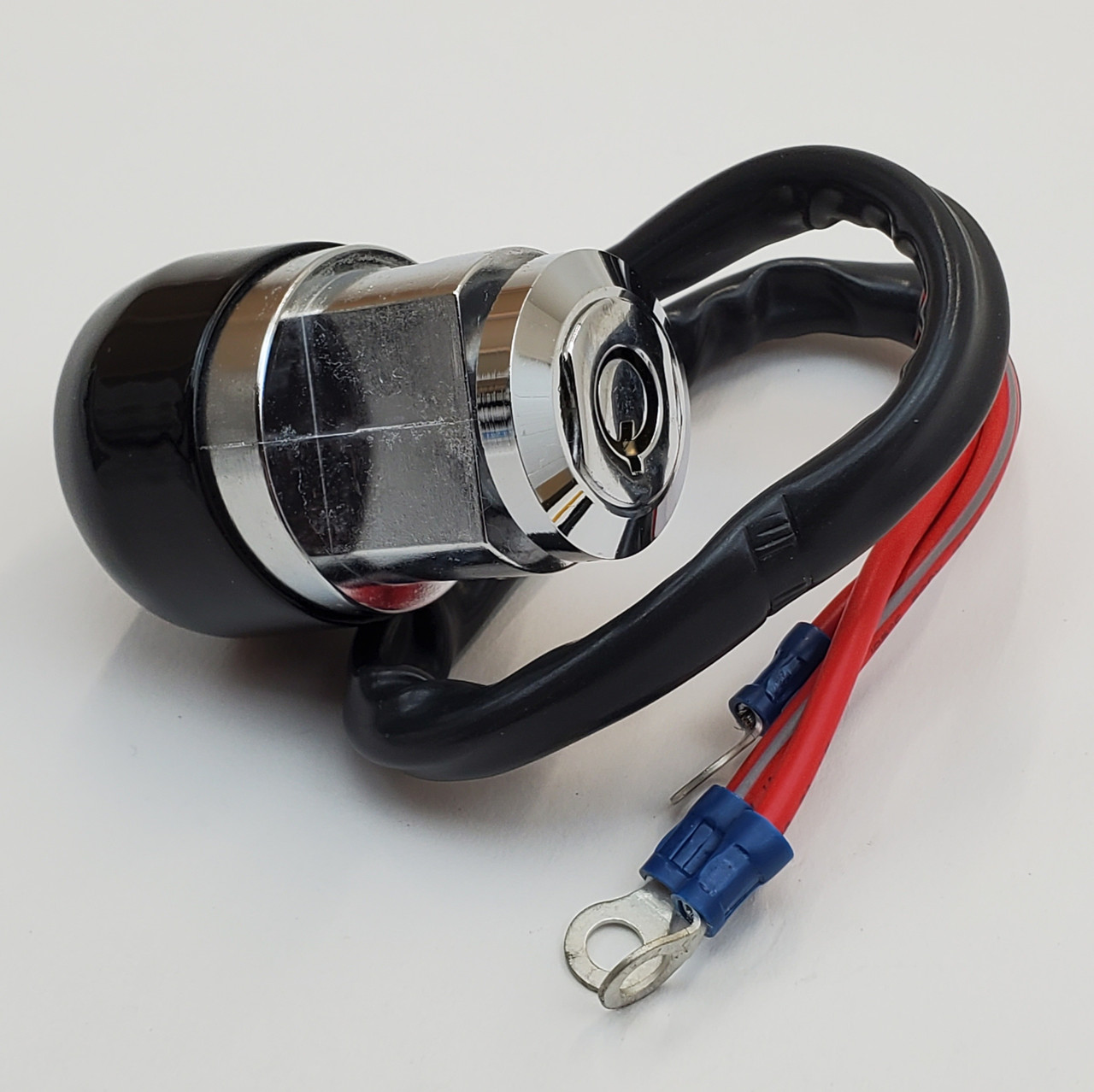 Chrome Plated 3 Position Ignition Switch (Off, Ignition, Ignition