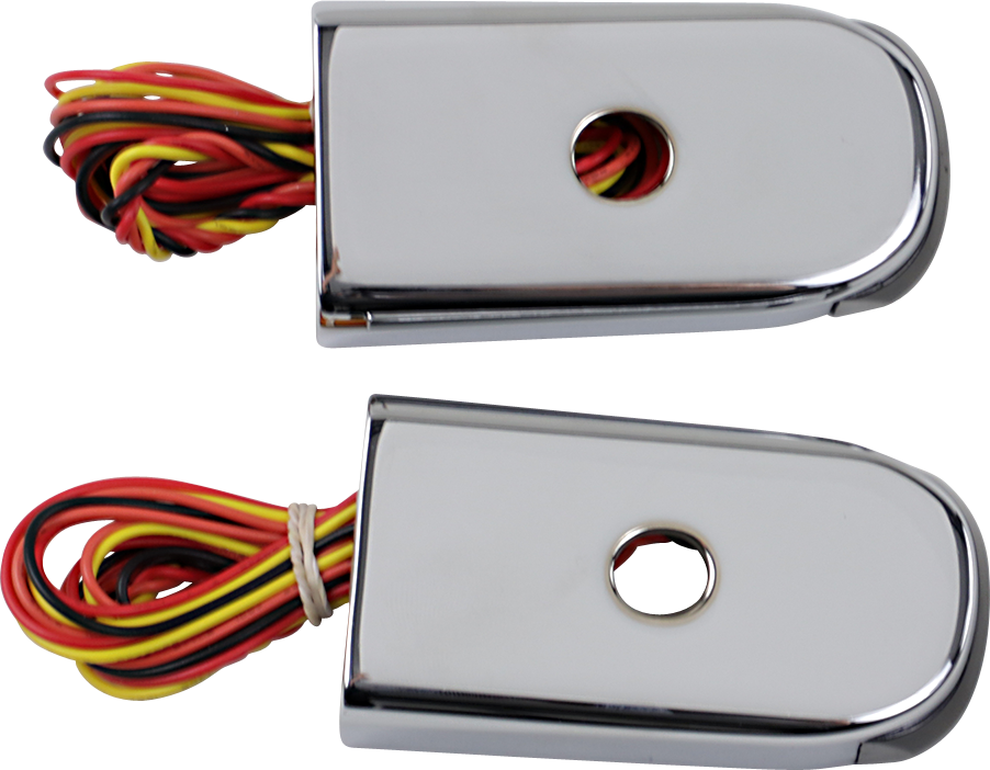 ALLOY ART LED Strut Light - Smoke/Red Chrome FXLR SSL-LG-2C - Billet ...
