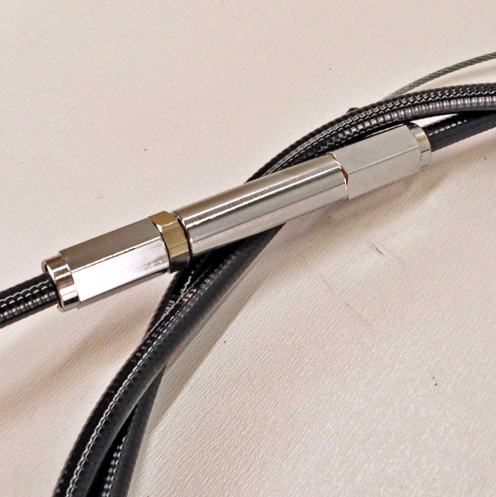 Internal Throttle Cable Black Nylon 53" Length (Cut to