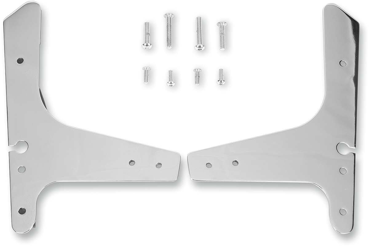DRAG SPECIALTIES Side Plates - Chrome 50264020 - Billet Proof Designs
