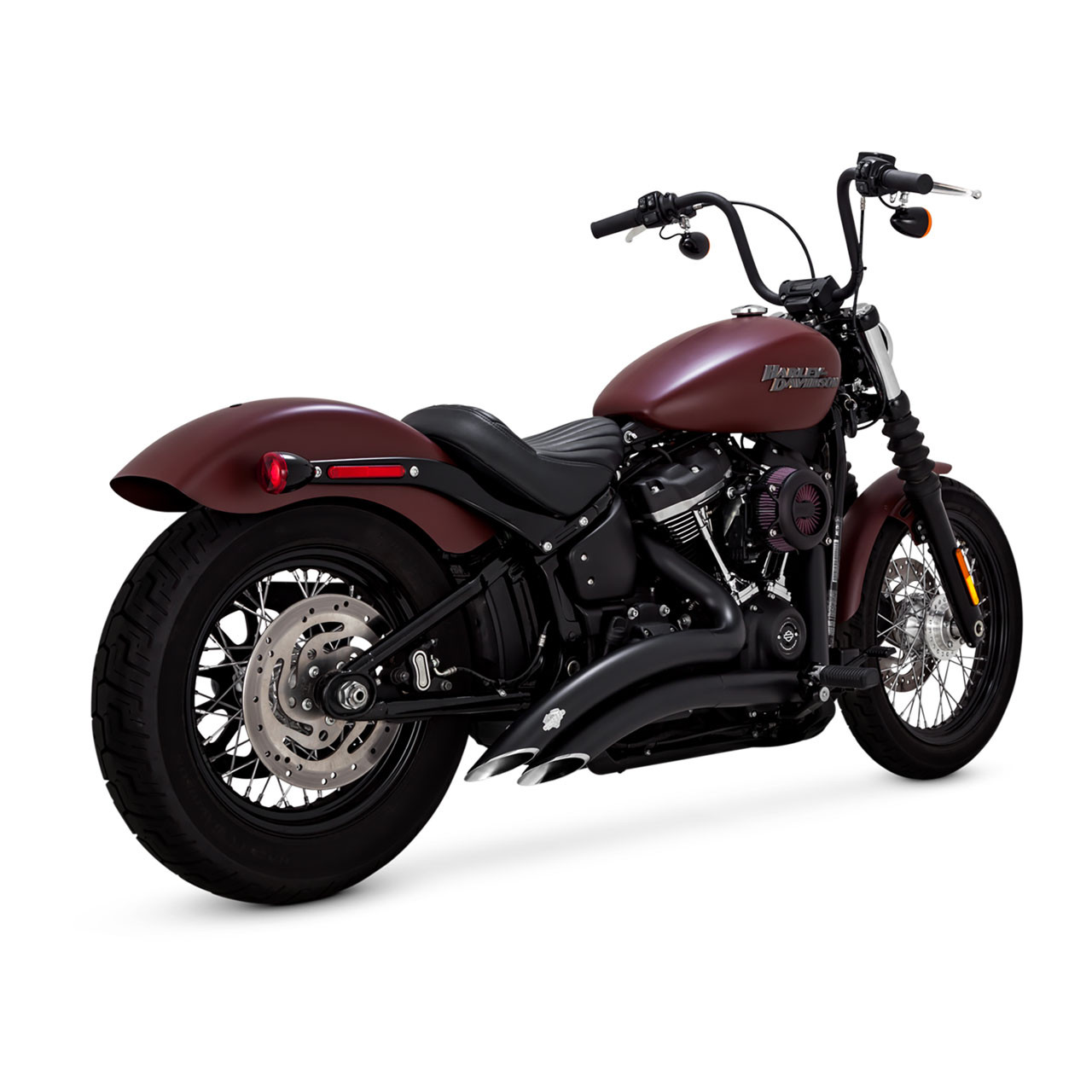 Vance & Hines® Big Radius 2-Into-2 Exhaust System in Chrome or