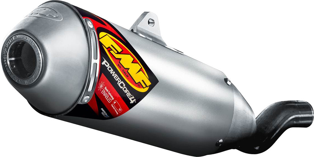 FMF Racing® Aluminum/Stainless Steel Powercore 4 Slip-On Muffler