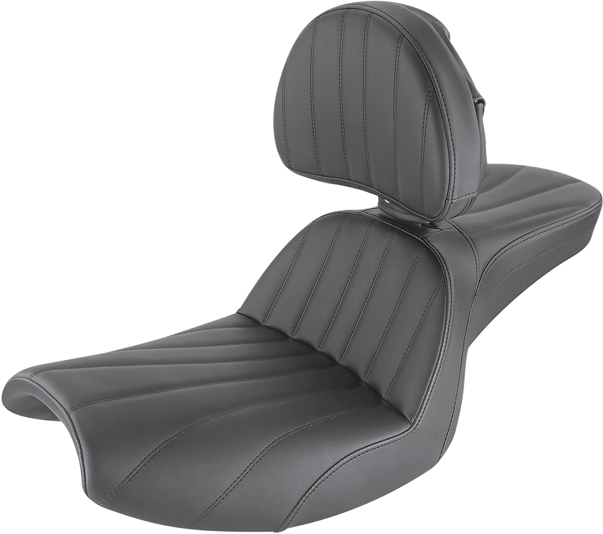 SADDLEMEN Step Up Seat - Lattice Stitched - Jessup - With Backrest