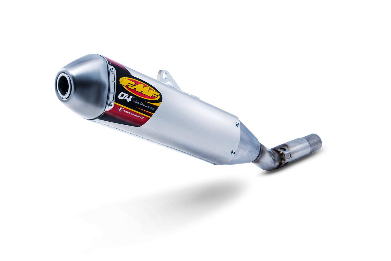 FMF Racing® Aluminum/Stainless Steel Q4 HEX Slip-On Muffler for
