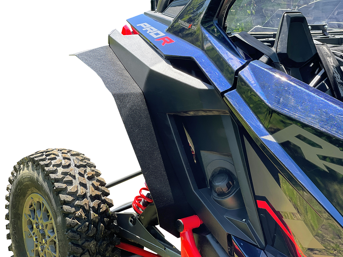 MOOSE UTILITY Fender Flares Polaris 444600W Billet Proof Designs