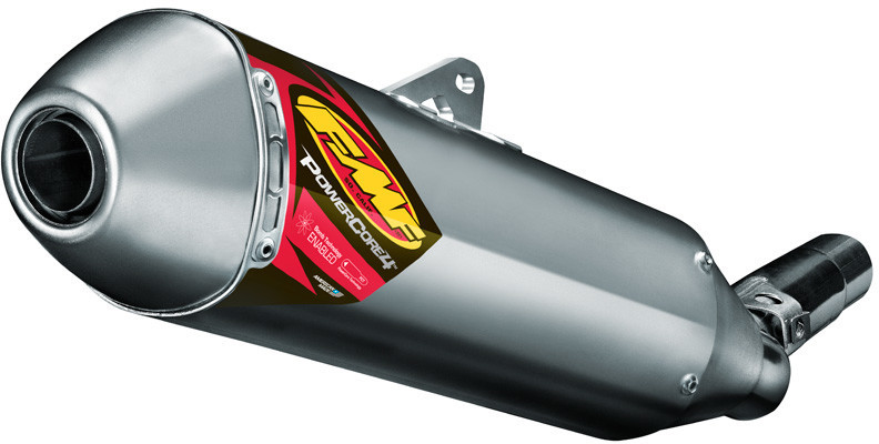 FMF Racing® Aluminum/Stainless Steel PowerCore 4 HEX Slip-On