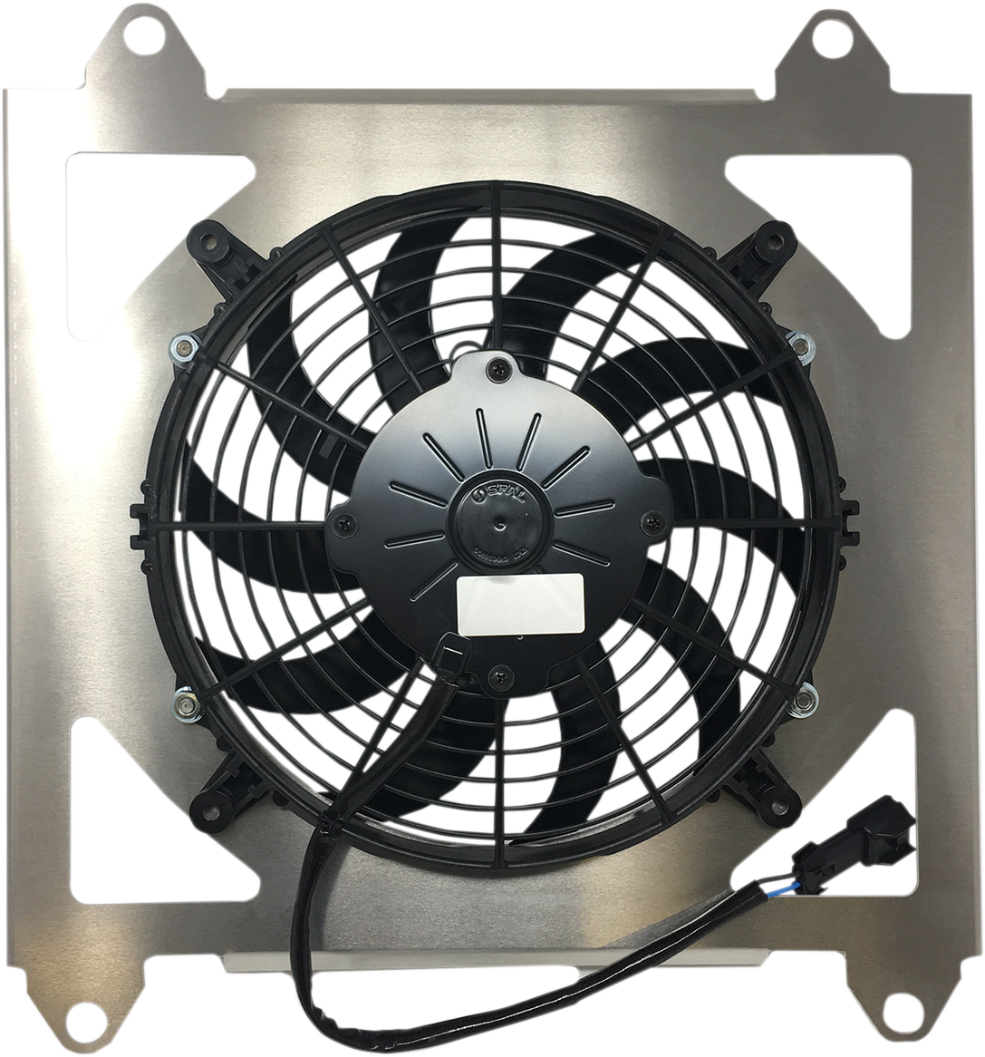 MOOSE UTILITY Hi-Performance Cooling Fan - 800 CFM Z5023 - Billet