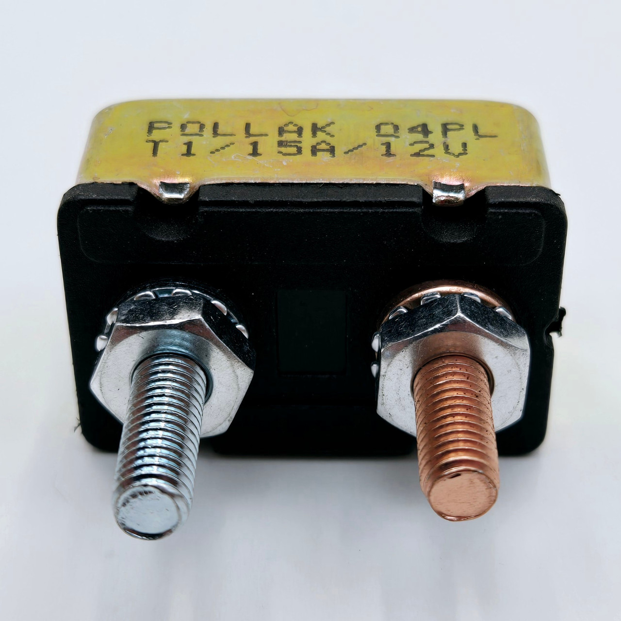 15 Amp Single-Pole Metal Circuit Breaker with Auto-Reset for 1970