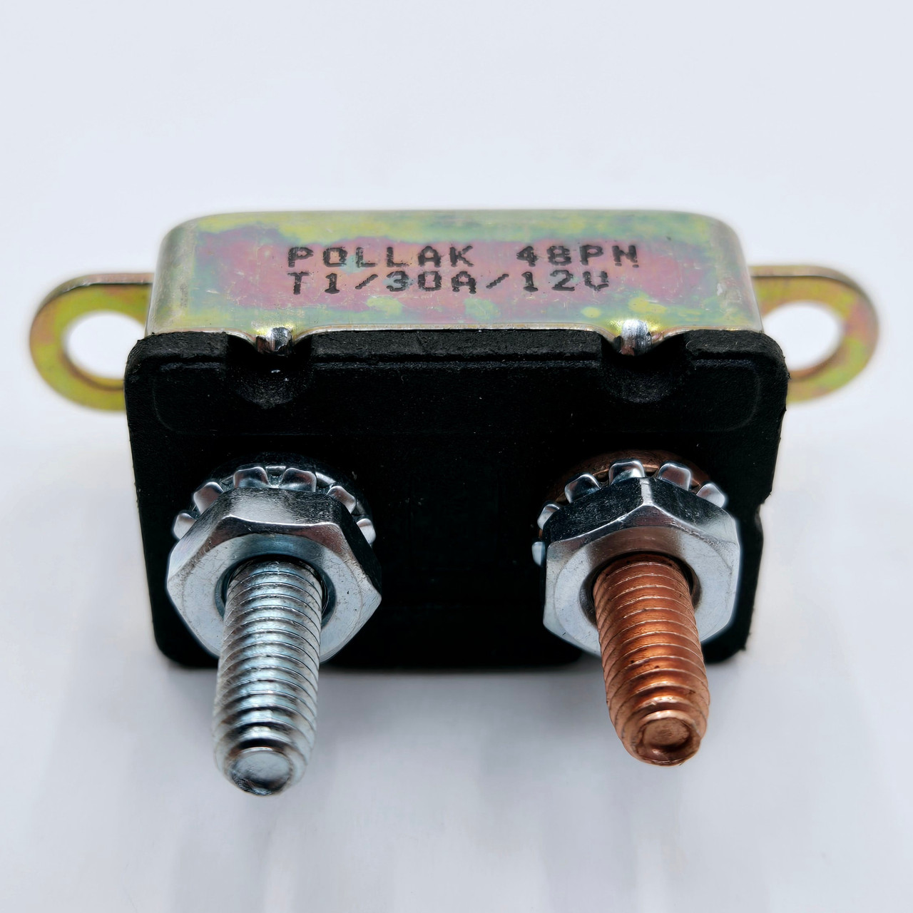 30 Amp Single-Pole Metal Circuit Breaker with Auto-Reset & Built