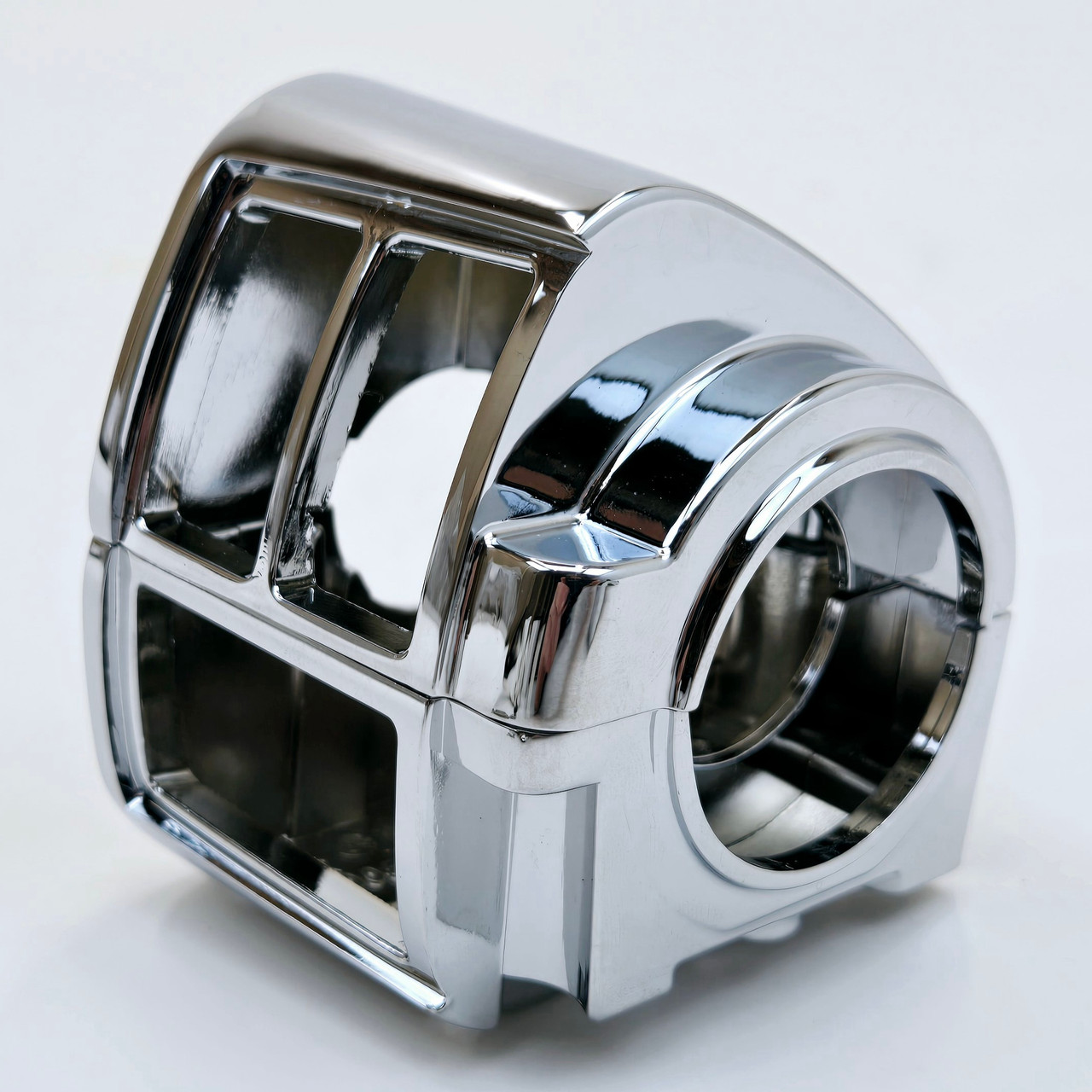 Chrome Plated Switch Housing Covers with Mounting Hardware & Thumb