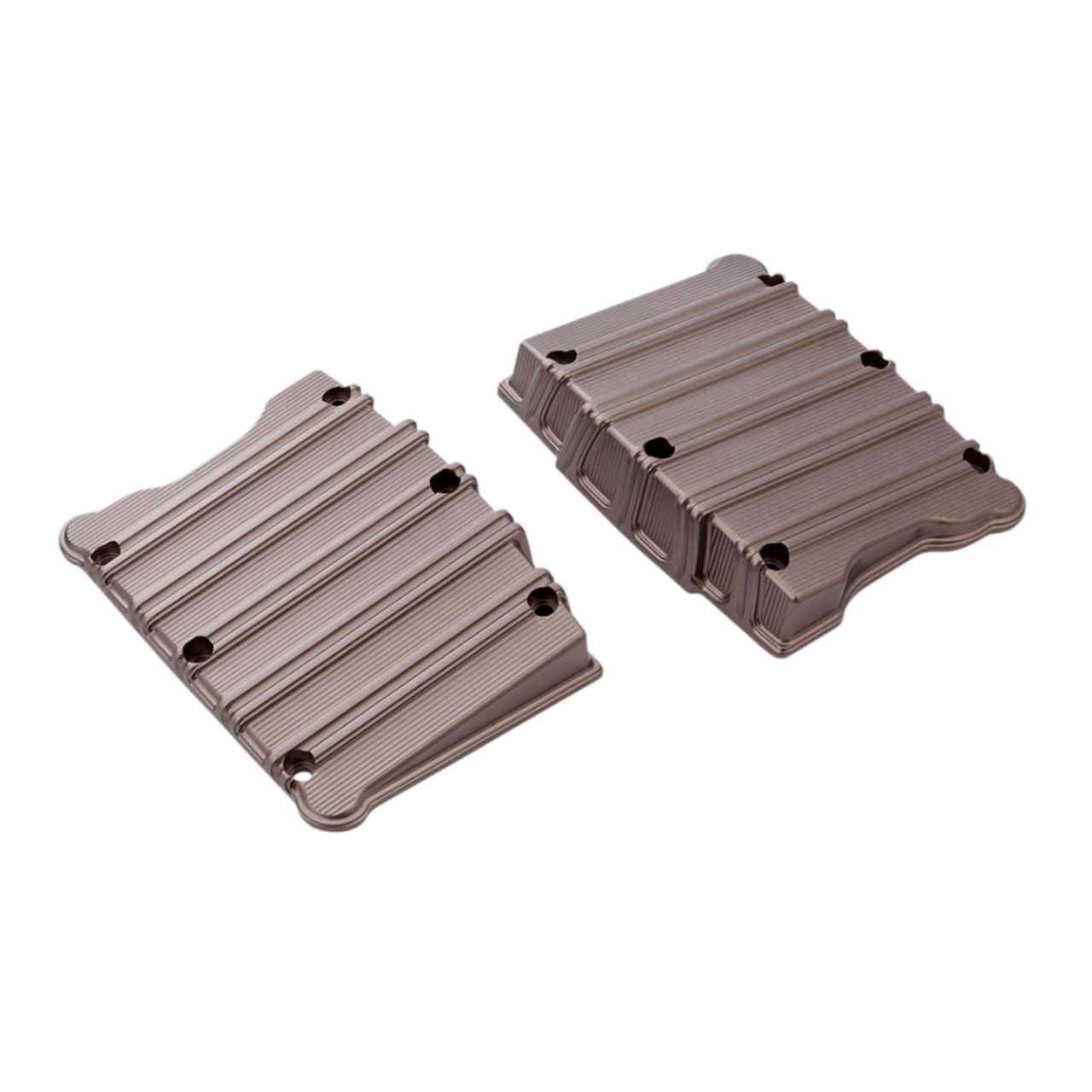 Arlen Ness® 10-Gauge Rocker Box Cover in Titanium finish 18257