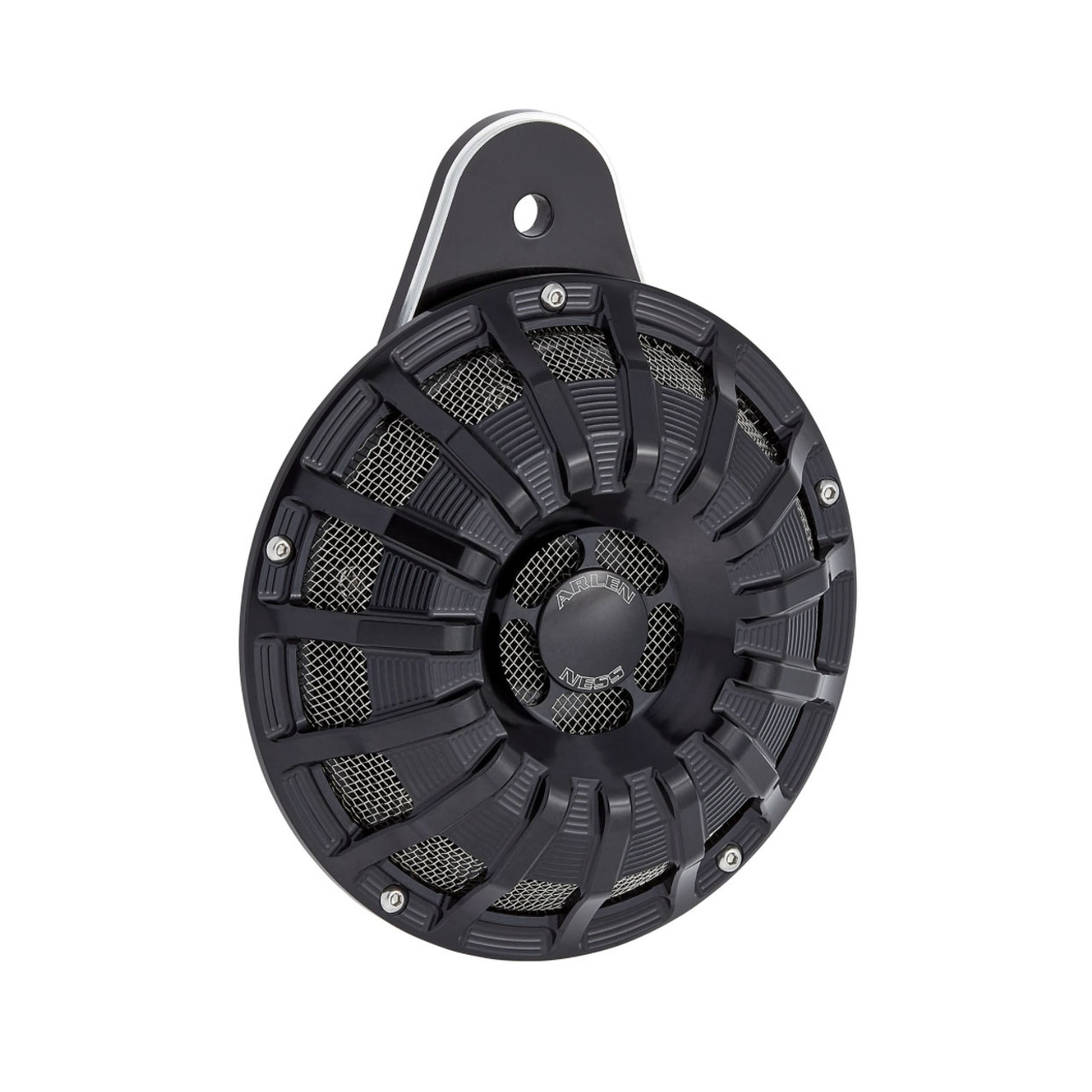 Arlen Ness® 15-spoke Billet Horn Cover in Black 70260 | Order Online