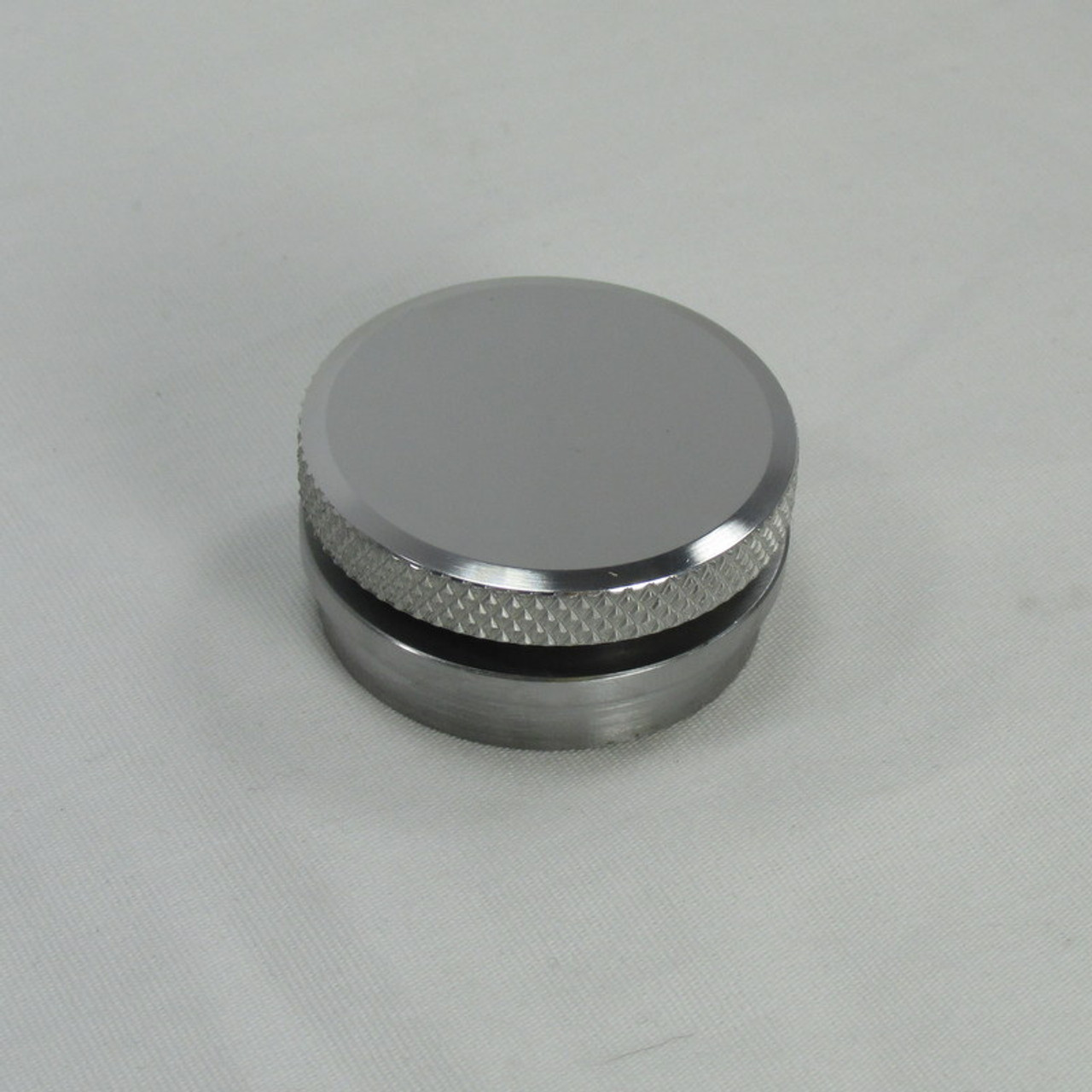 Billet Proof® Vented or NonVented Gas Cap w/ Steel Stepped Flanged “Tophat” Bung (AL_GAS_CAP_STL)