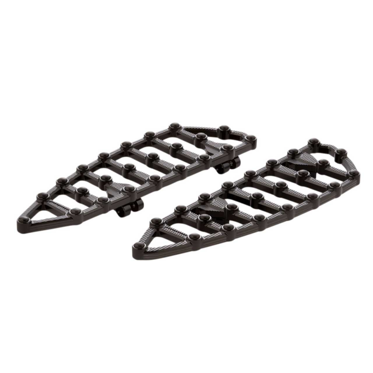 Arlen Ness® MX Driver Floorboards in Black 410007 | Order Online