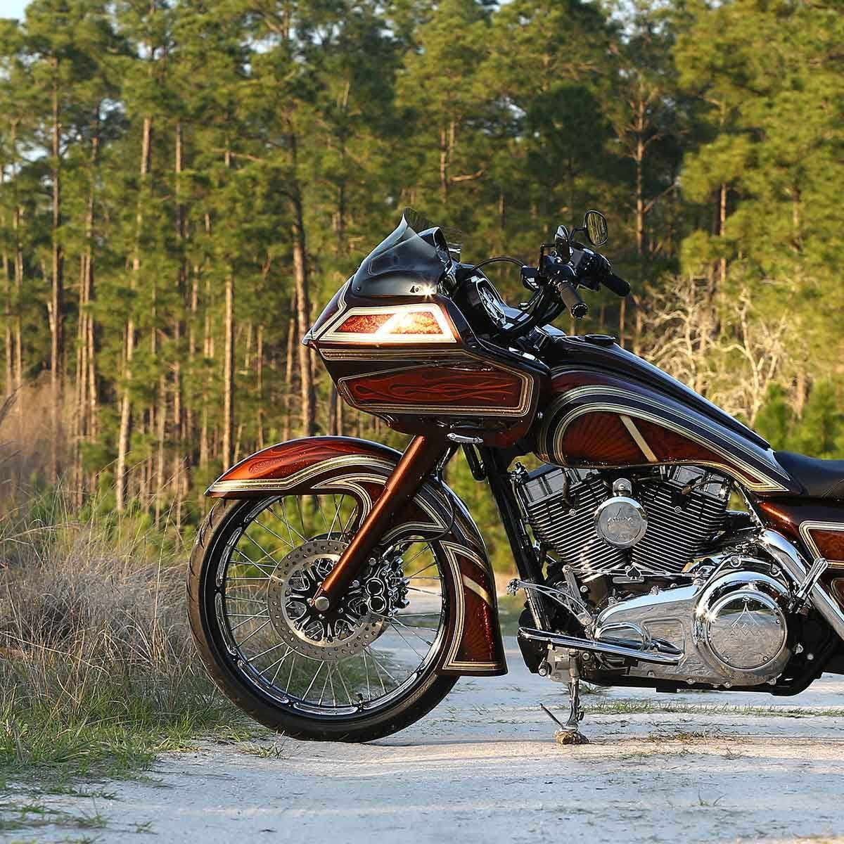 Klock Werks® Tire Hugger Front Fenders for 1999-2013 Harley