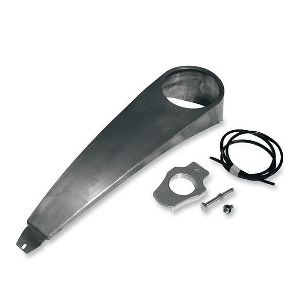 Klock Werks® Softail Dash with Ignition Relocation Kit for 20002017