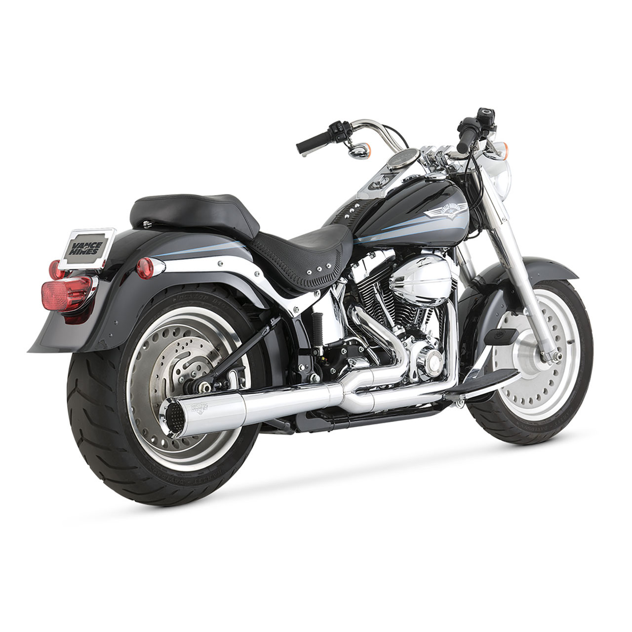 Vance & Hines® Pro Pipe Chrome 2-into-1 Exhaust System for 2000
