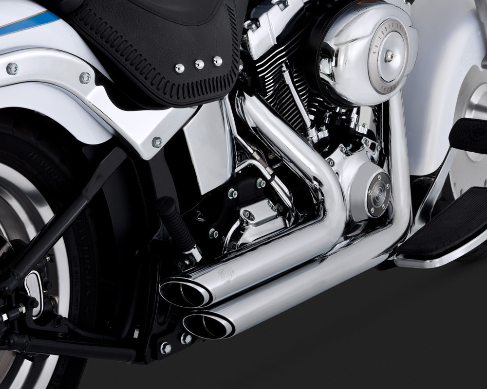 Vance & Hines® Shortshots Staggered Chrome 2-into-2 Exhaust System