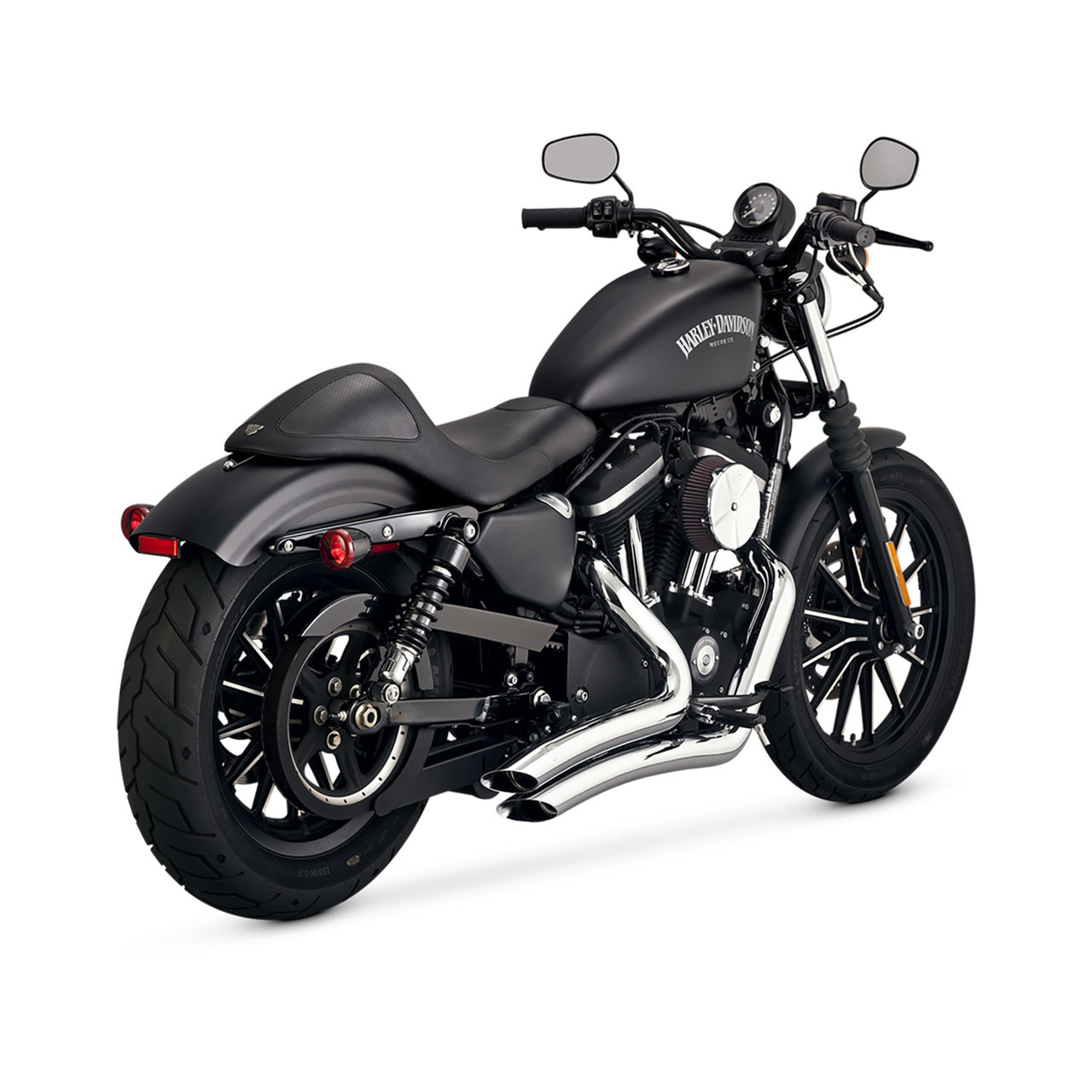 Vance & Hines® Big Radius Black 2-Into-2 Exhaust Systems for 2014