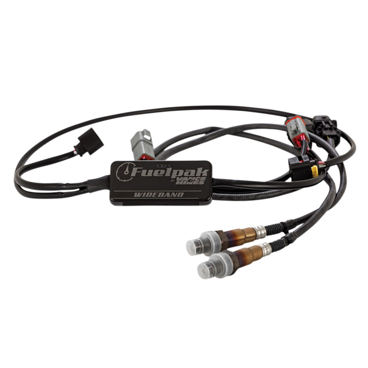 Vance & Hines® Fuelpak Pro Black Wideband Tuning Kit, with 18mm O2 Sensors for FuelPak FP3