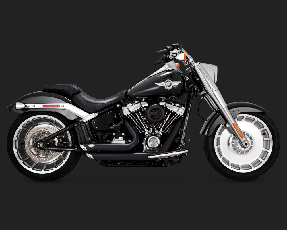 Vance & Hines パフォーマンスエキゾーストシステム 47235 Vance & Hines® Shortshots Staggered 2-into-2 Exhaust System in