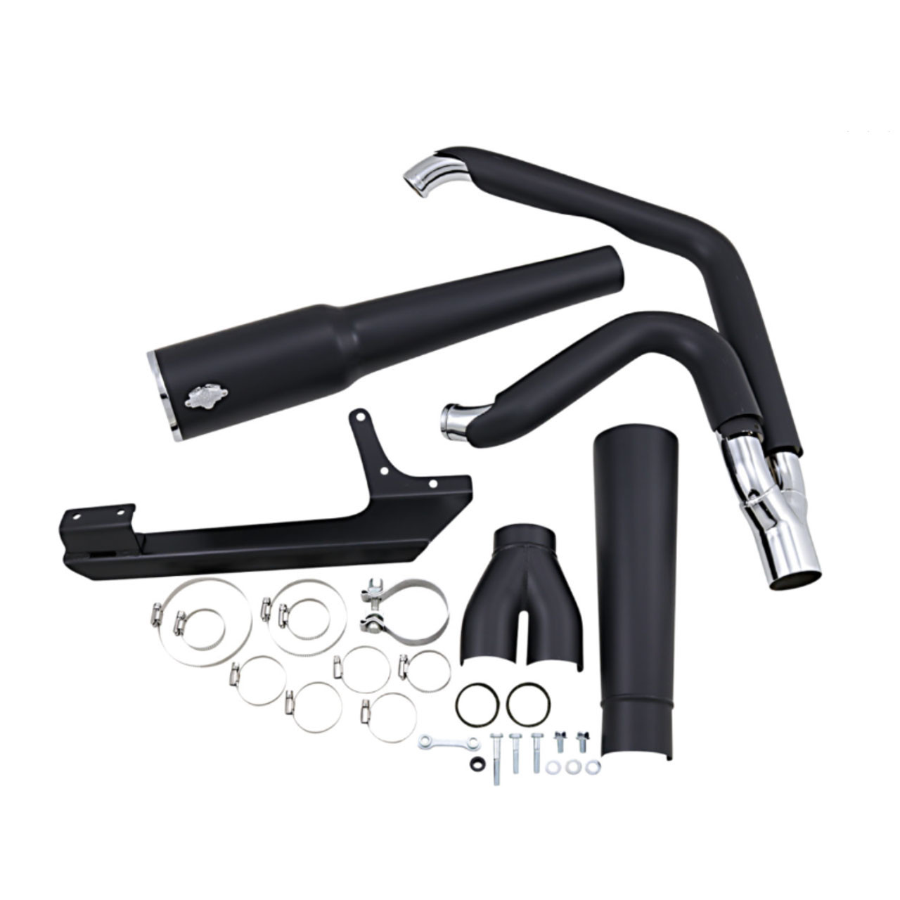 Vance & Hines® Pro Pipe 2-into-1 Exhaust System in Black - Made in