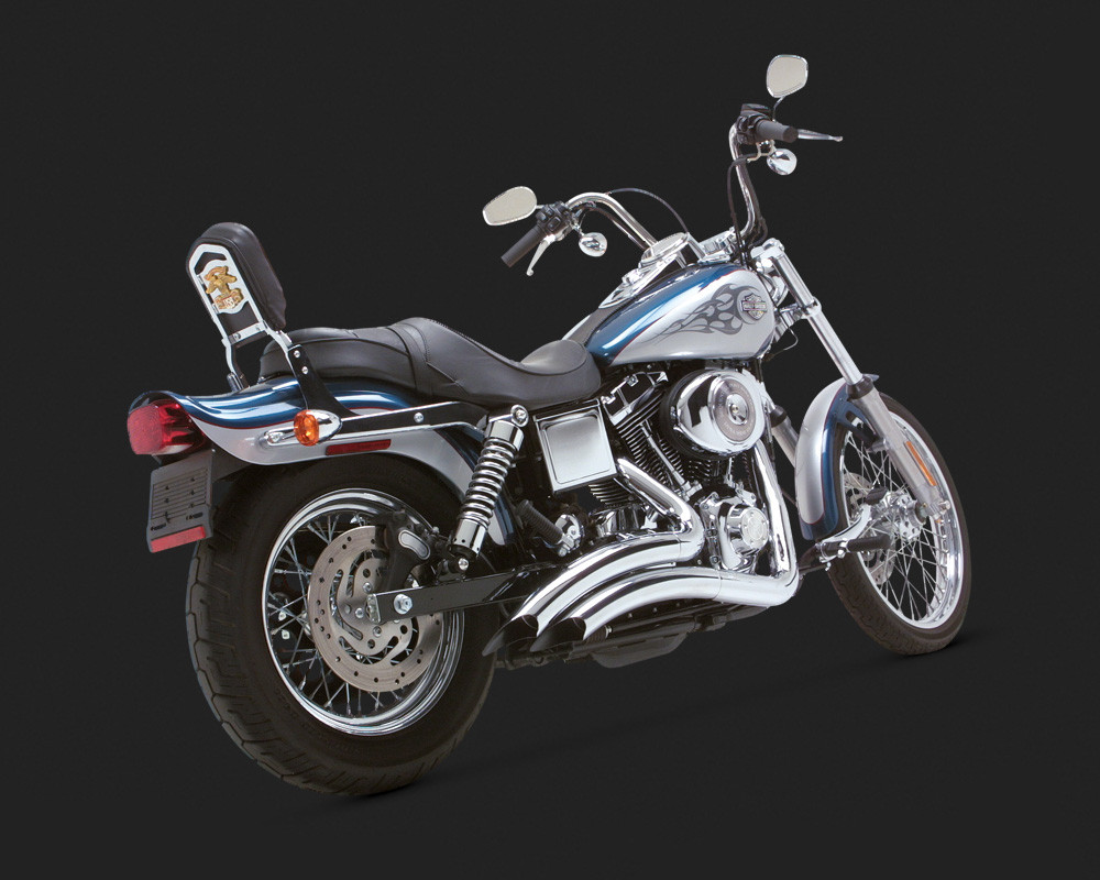 Vance & Hines® Big Radius 2into2 Chrome Exhaust System with Hardware
