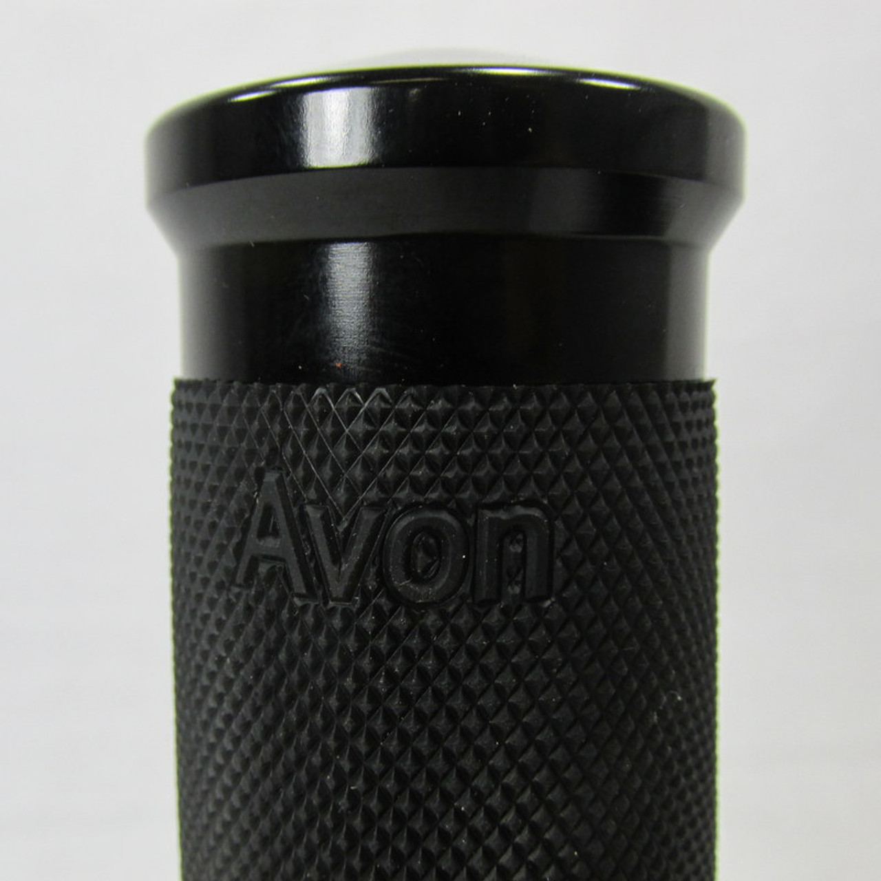 AVON® 1” Black Knurled Rubber Grips - Single Or Dual Cable