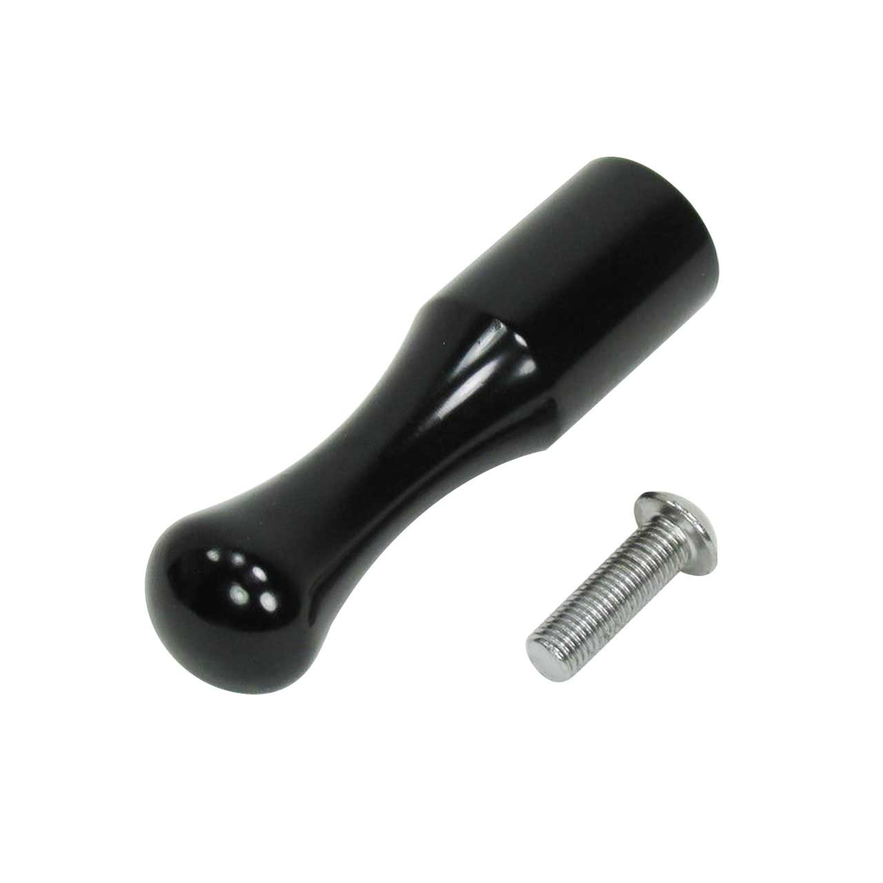 Contoured Foot Peg Black Billet Aluminum Billet Proof Designs