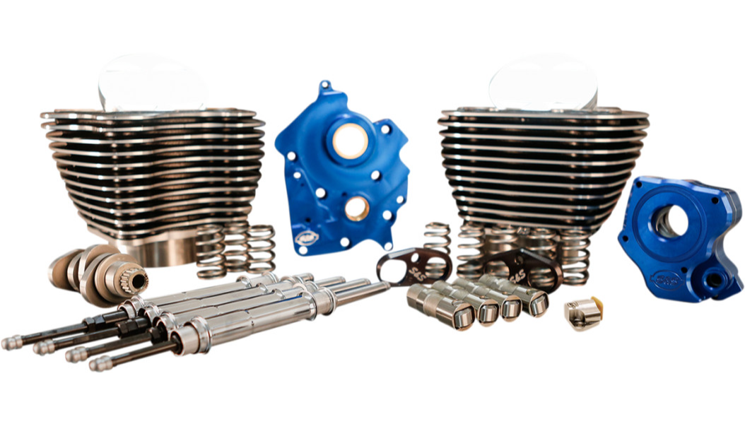 S&S Cycle 128" Power Package with CHAIN Drive Cams for 2017+ Harley