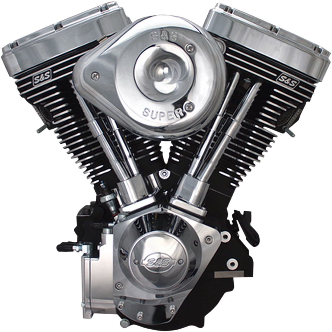 S&S Cycle® V124 Black Edition Complete Assembled 4.125