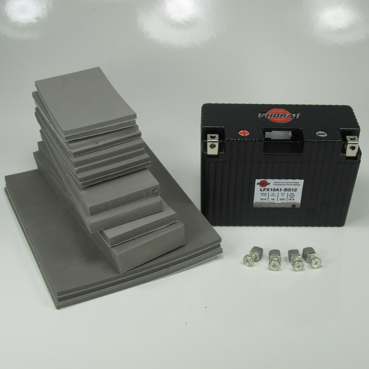 Shorai® LFX18A1-BS12 Lithium Ion Motorcycle Battery | Free