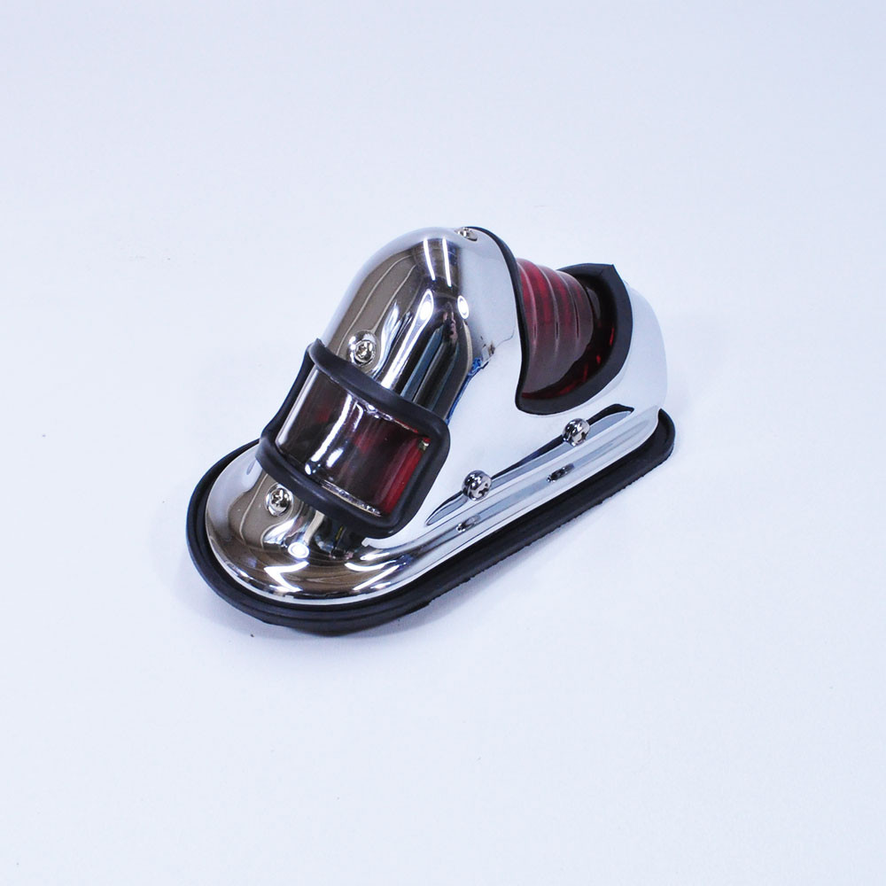 V-Twin Tail Lamp Lens Glass - Top Beehive Style Clear For Harley Davidson