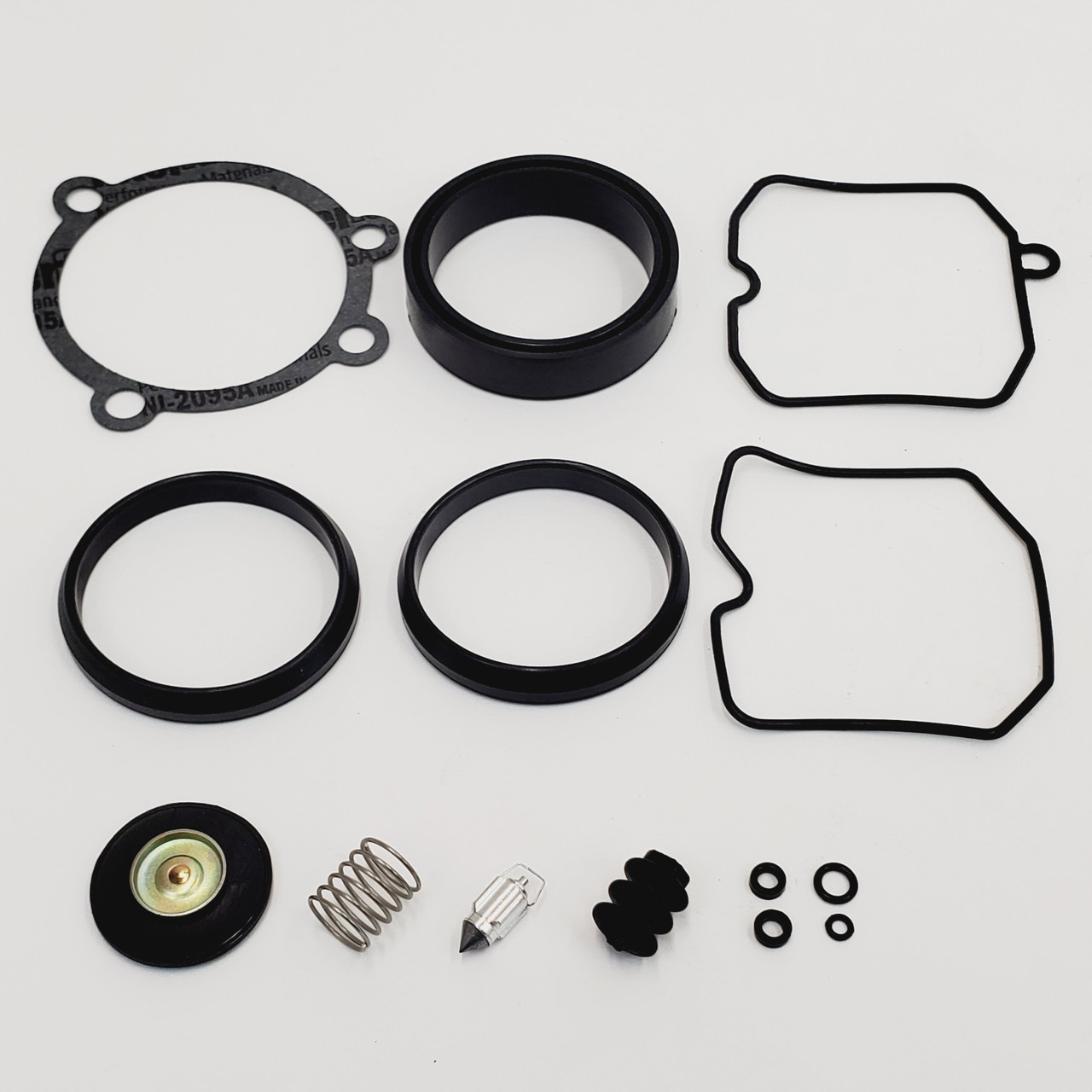 13-Piece Deluxe Keihin CV Carburetor Rebuild Kit for 1990-Later