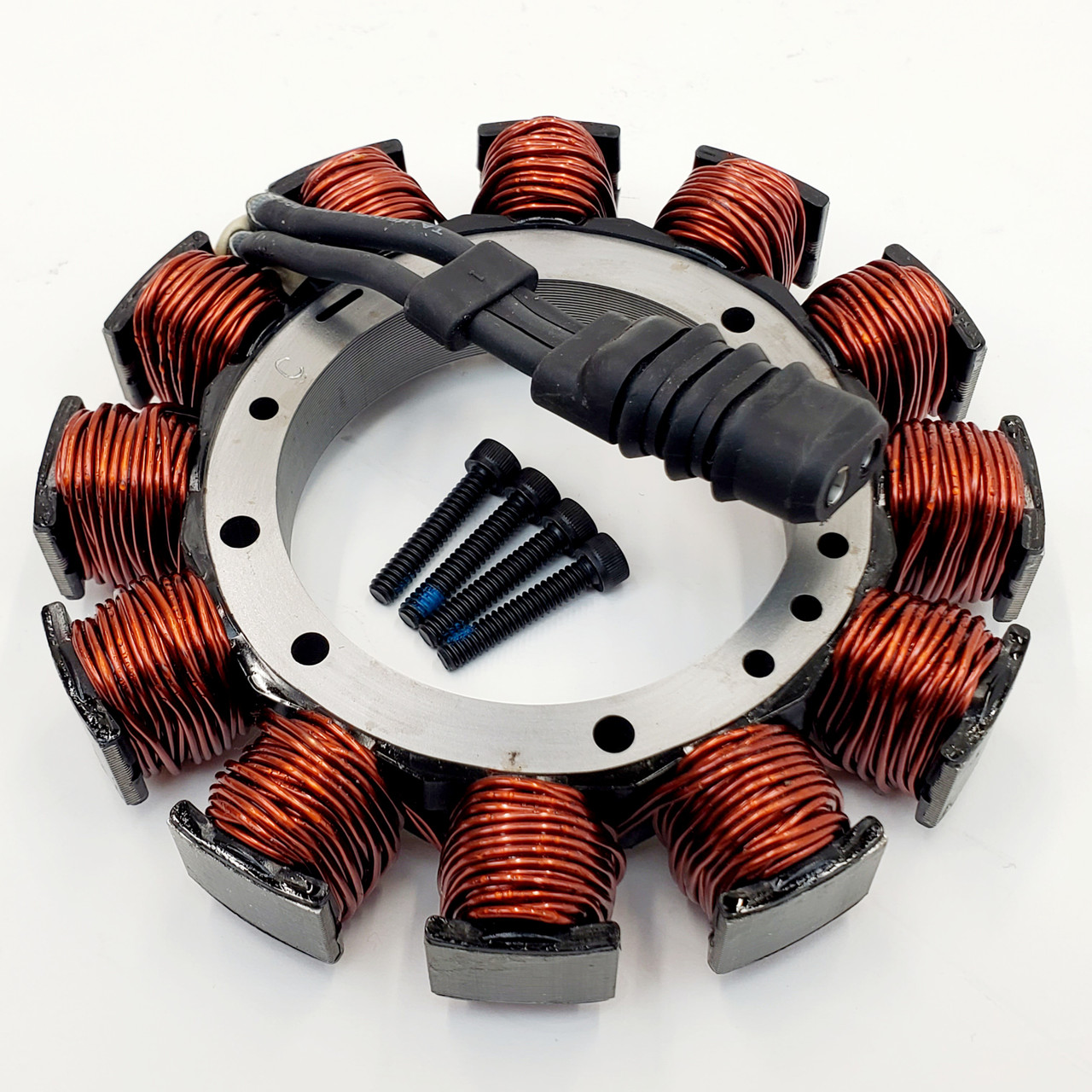 ピニャータ hdngm659 32 Amp Unmolded Stator with 2 Pin Female Plug for Fits 1989