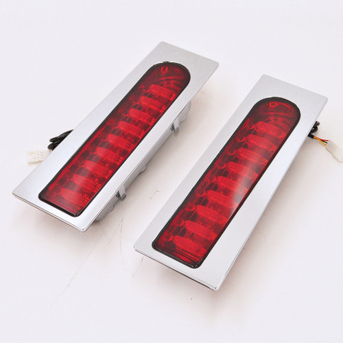 Custom Dynamics® ProBEAM Fillerz™ Red LED Tail Lights with Red Lens and