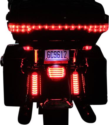 Custom Dynamics® ProBEAM Fillerz™ Red LED Tail Lights with Smoked Lens