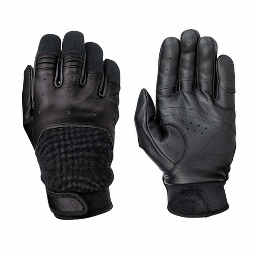 LEATHER CERTIFIED MOTORCYCLE GLOVE - BULLIT GREY 2021 Size XS