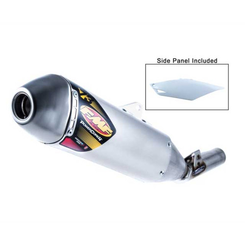 FMF Racing® Aluminum/Stainless Steel PowerCore 4 HEX Slip-On