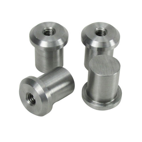 Billet Proof® Blind Tophat Bung – 5/16”-18 Internal Thread – Great for Mounting a Gas Tank or Oil Bag - Aluminum - Made In The USA