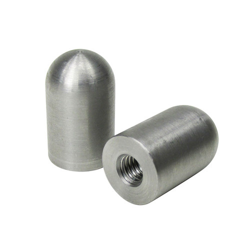 Billet Proof® "Short" Bullet Bung – 5/16”-18 Internal Thread – Great for Mounting Fenders - Stainless Steel - Made In The USA