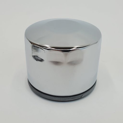 Chrome Oil Filer for (Late)1982-1986 Harley Big Twin 4-Speed Models (Except Softail)& 1980-(Early)1984 Sportster Models - Also Works as a Replacement Filter for Oil Filter Relocation Kits (BPD-87124) Replaces HD# 63782-80T