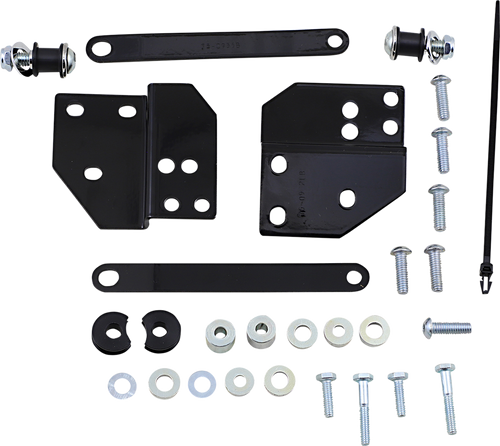 COBRA Two-Up Docking Kit with Hardware for 1997-2008 Harley Electra Glide FLHT, Road King FLHR models - 602-2102